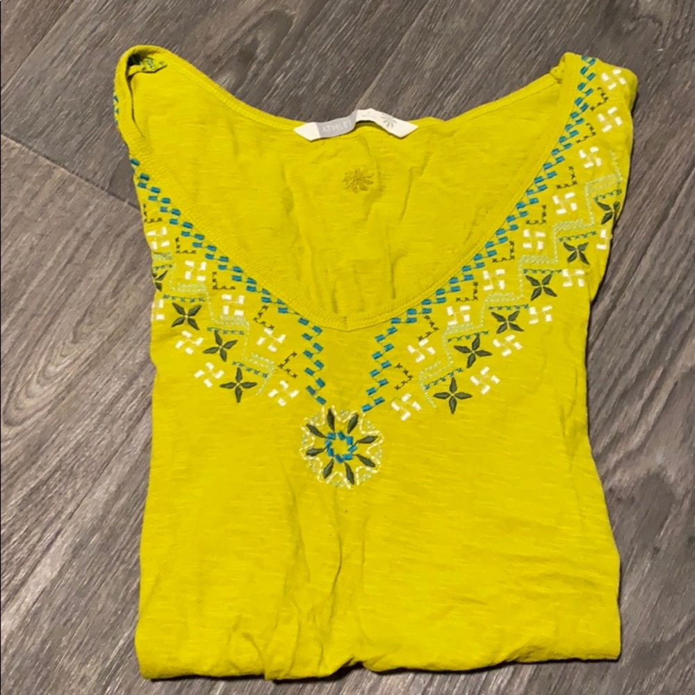 Athletes shirt
